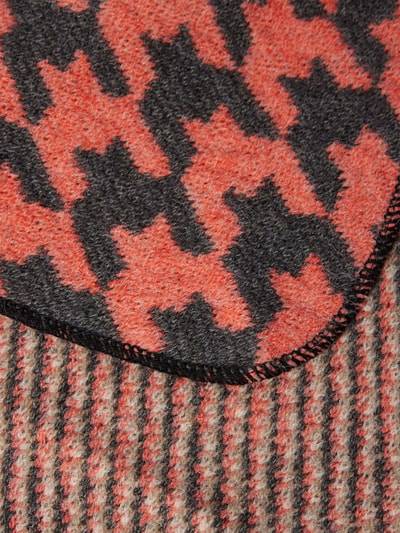 Peek & Cloppenburg Kurt BeinesSchal Mit Eingefassten Abschlüssen Modell 'Houndstooth Harmony' In Black