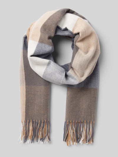 Peek & Cloppenburg Kurt BeinesSchal mit Fransen in beige