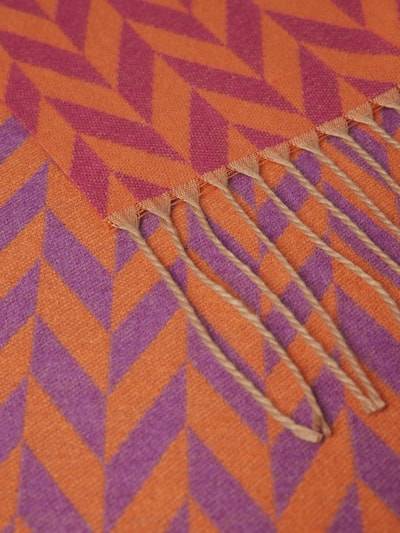 Peek & Cloppenburg Kurt BeinesSchal Mit Fransen In Orange