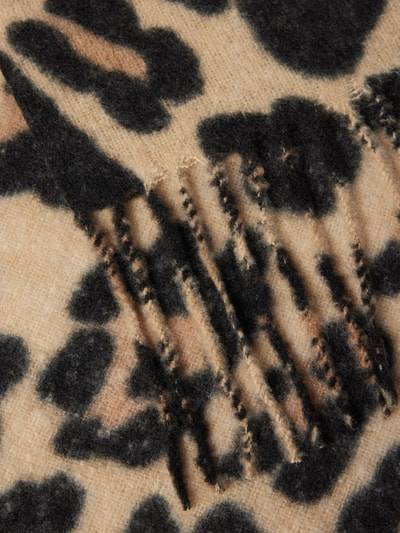 Peek & Cloppenburg Kurt BeinesSchal Mit Fransen Modell 'XXL Leo' In Beige