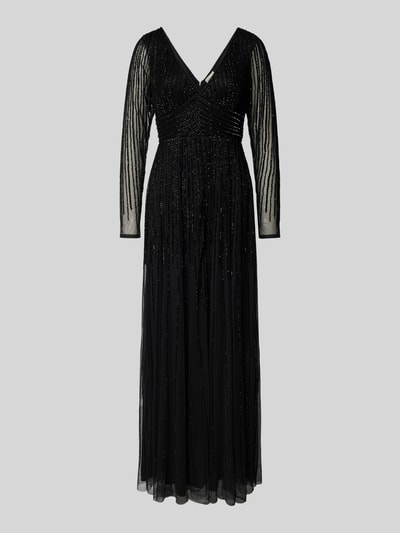 Peek & Cloppenburg LACE & BEADSAbendkleid mit Zierperlenbesatz in black