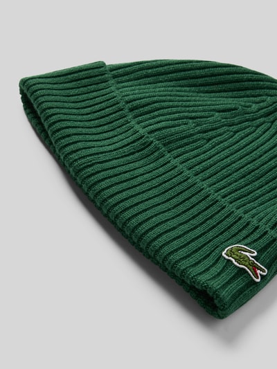 Peek & Cloppenburg LacosteBeanie In Strick-Optik In Gruen
