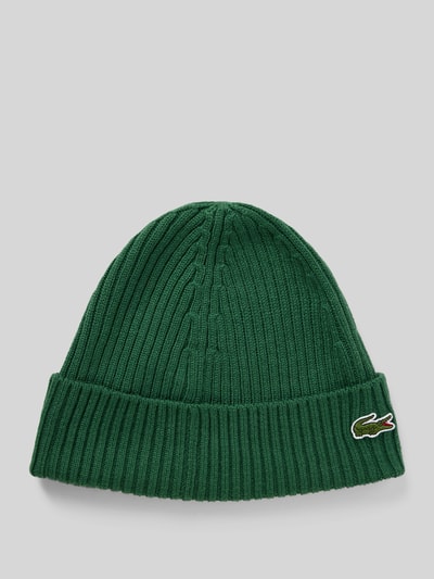 Peek & Cloppenburg LacosteBeanie in Strick-Optik in gruen