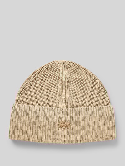 Peek & Cloppenburg LacosteBeanie mit Logo-Badge in beige Peek & Cloppenburg LacosteBeanie mit Logo-Badge in beige