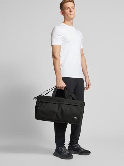 Peek & Cloppenburg LacosteDuffle Bag Mit Logo-Badge In Black