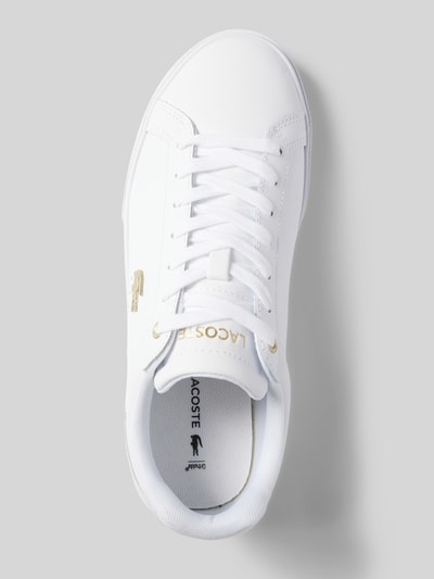 Peek & Cloppenburg LacosteLedersneaker Mit Label-Applikation Modell 'LEROND' In Weiss