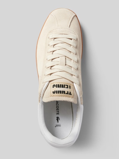 Peek & Cloppenburg LacosteLedersneaker Mit Label-Detail Modell 'BASESHOT' In Beige