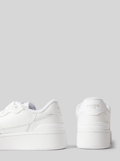 Peek & Cloppenburg LacosteLedersneaker Mit Label-Details In Weiss