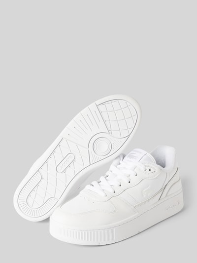 Peek & Cloppenburg LacosteLedersneaker Mit Label-Details In Weiss