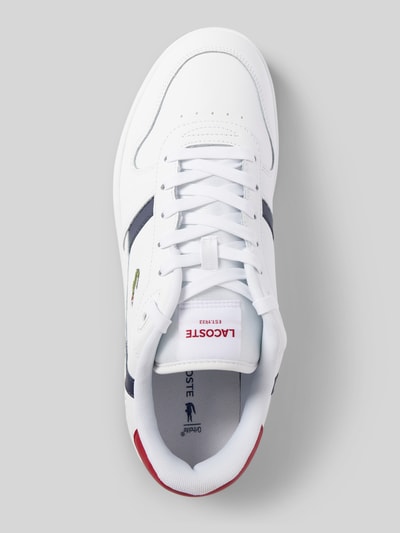 Peek & Cloppenburg LacosteLedersneaker Mit Label-Stitching In Weiss