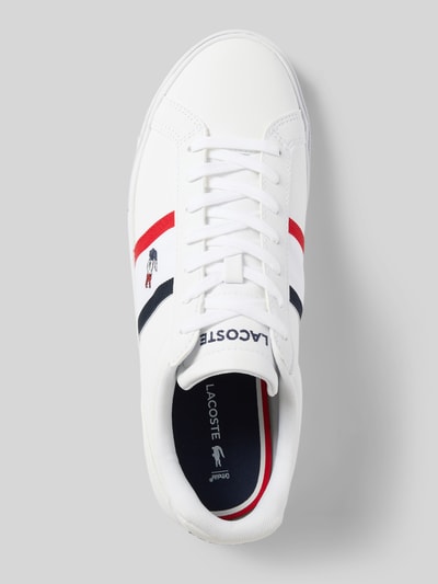 Peek & Cloppenburg LacosteLedersneaker Mit Label-Stitching Modell 'LEROND' In Weiss