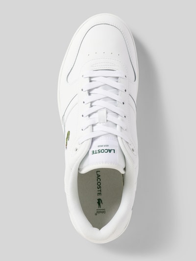 Peek & Cloppenburg LacosteLedersneaker Mit Logo-Stitching In Weiss