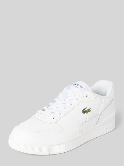 Peek & Cloppenburg LacosteLedersneaker mit Logo-Stitching in weiss