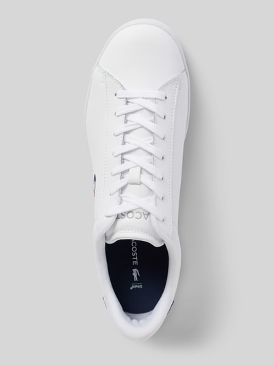 Peek & Cloppenburg LacosteLedersneaker Mit Logo-Stitching Modell 'CARNABY' In Weiss