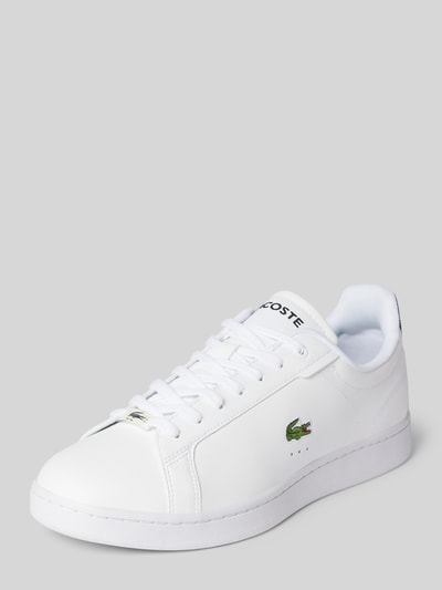 Peek & Cloppenburg LacosteSneaker aus Leder-Mix Modell 'CARNABY PRO' in weiss