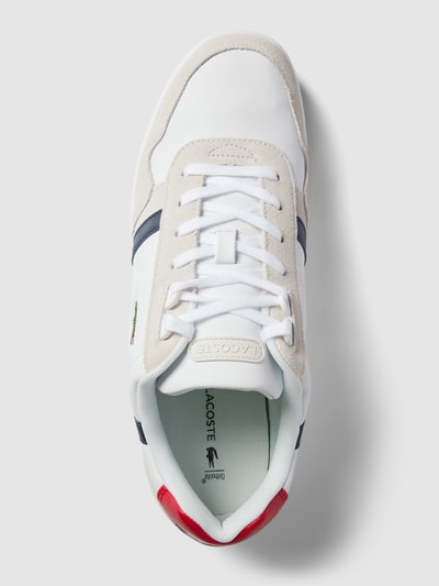 Peek & Cloppenburg LacosteSneaker Mit Kontrastbesatz Modell 'T-CLIP' In Weiss