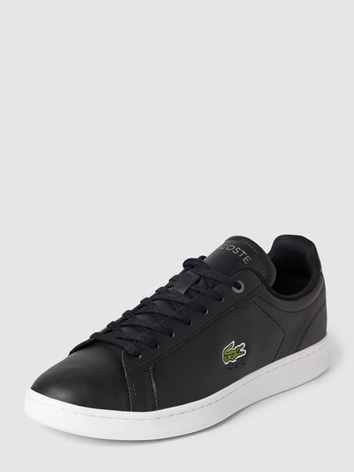 Peek & Cloppenburg LacosteSneaker mit Label-Print und Logo-Stitching Modell 'CARNABY' in black