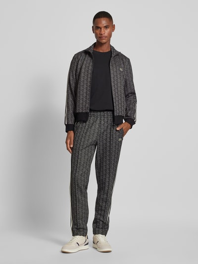 Peek & Cloppenburg LacosteSweatjacke mit Stehkragen in black