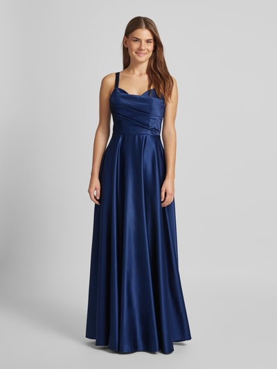 Peek & Cloppenburg LaonaAbendkleid Mit Gelegten Falten In Marine