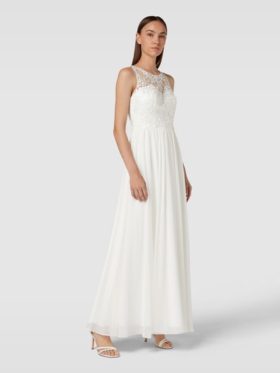 Peek & Cloppenburg LaonaBrautkleid mit floraler Spitze in offwhite