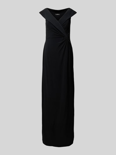 Peek & Cloppenburg Lauren Ralph LaurenAbendkleid Mit Knotendetail Modell 'LEONIDAS' In Black