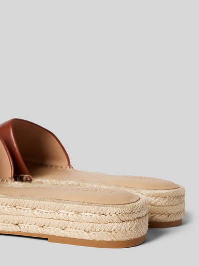 Peek & Cloppenburg Lauren Ralph LaurenEspadrilles In Flecht-Optik Modell 'POLLY' In Cognac