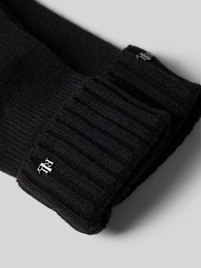 Peek & Cloppenburg Lauren Ralph LaurenHandschuhe Mit Label-Detail Und Woll-Anteil In Black