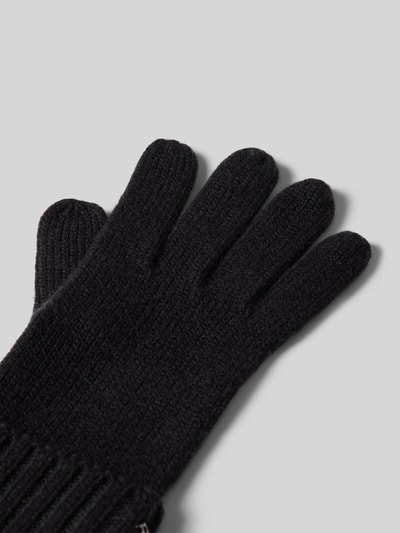 Peek & Cloppenburg Lauren Ralph LaurenHandschuhe Mit Label-Detail Und Woll-Anteil In Black