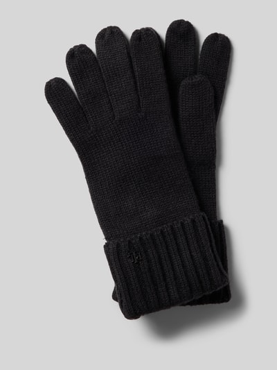 Peek & Cloppenburg Lauren Ralph LaurenHandschuhe mit Label-Detail und Woll-Anteil in black