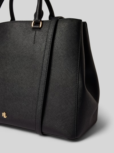 Peek & Cloppenburg Lauren Ralph LaurenHandtasche Mit Label-Detail Modell 'HANNA' In Black