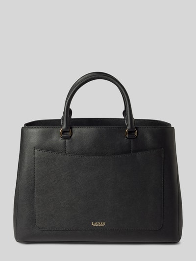 Peek & Cloppenburg Lauren Ralph LaurenHandtasche Mit Label-Detail Modell 'HANNA' In Black