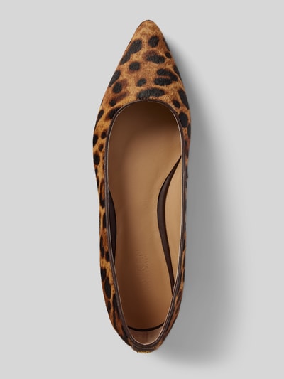 Peek & Cloppenburg Lauren Ralph LaurenLederballerinas Mit Strukturierter Sohle Modell 'LONDYN' In Beige