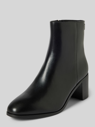 Peek & Cloppenburg Lauren Ralph LaurenLederboots mit Blockabsatz Modell 'CASSIE' in black
