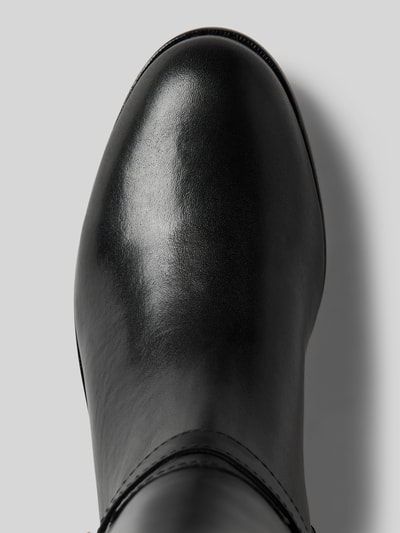 Peek & Cloppenburg Lauren Ralph LaurenLederboots Mit Label-Applikation Modell 'BROOKE' In Black