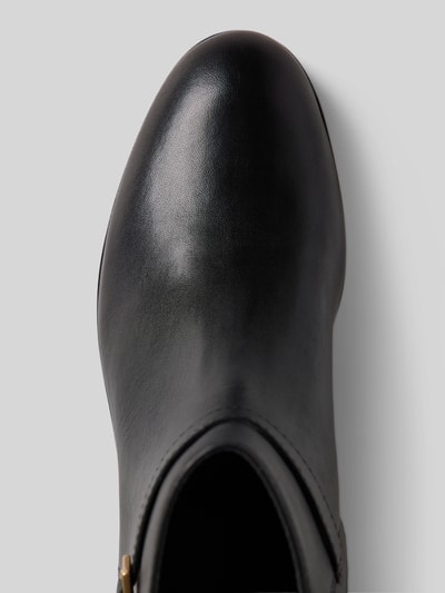 Peek & Cloppenburg Lauren Ralph LaurenLederboots Mit Label-Applikation Modell 'BROOKE' In Black