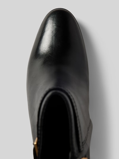 Peek & Cloppenburg Lauren Ralph LaurenLederboots Mit Label-Applikation Modell 'BAILEY' In Black