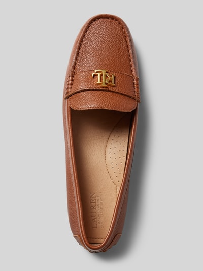 Peek & Cloppenburg Lauren Ralph LaurenLoafer Mit Label-Detail Modell 'BARNSBURY' In Cognac