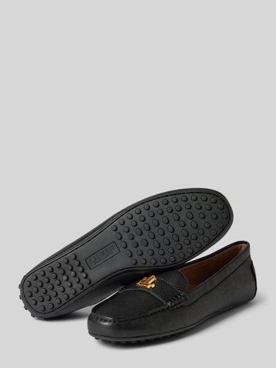 Peek & Cloppenburg Lauren Ralph LaurenLoafer Mit Label-Detail Modell 'BARNSBURY' In Black