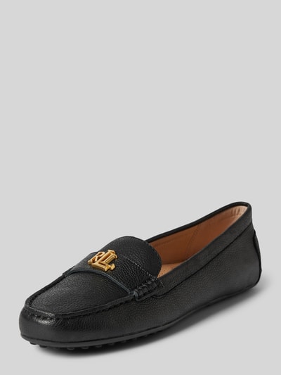 Peek & Cloppenburg Lauren Ralph LaurenLoafer mit Label-Detail Modell 'BARNSBURY' in black