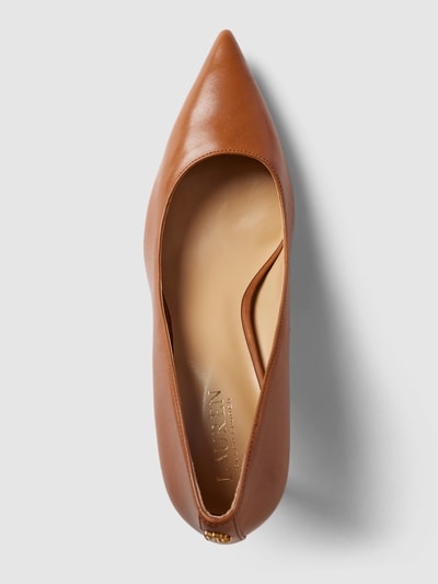 Peek & Cloppenburg Lauren Ralph LaurenPumps Aus Leder Modell 'ANETTE' In Cognac