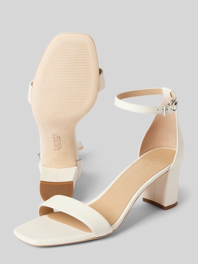 Peek & Cloppenburg Lauren Ralph LaurenSandalette Mit Blockabsatz Modell 'LOGAN' In Weiss