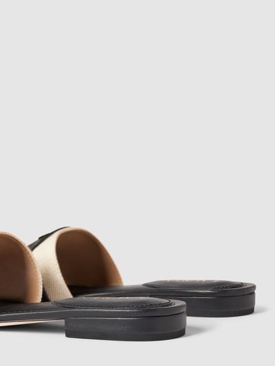 Peek & Cloppenburg Lauren Ralph LaurenSandalette Mit Label-Badge Modell 'ALEGRA' In Black