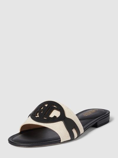 Peek & Cloppenburg Lauren Ralph LaurenSandalette mit Label-Badge Modell 'ALEGRA' in black