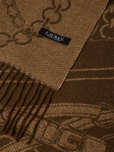 Peek & Cloppenburg Lauren Ralph LaurenSchal Mit Fransen In Oliv