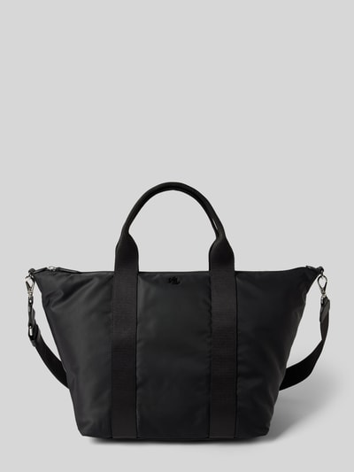 Peek & Cloppenburg Lauren Ralph LaurenShopper Mit Logo-Applikation Modell 'STEVIE' In Black