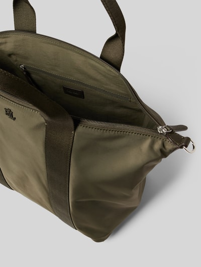 Peek & Cloppenburg Lauren Ralph LaurenShopper Mit Logo-Applikation Modell 'STEVIE' In Oliv