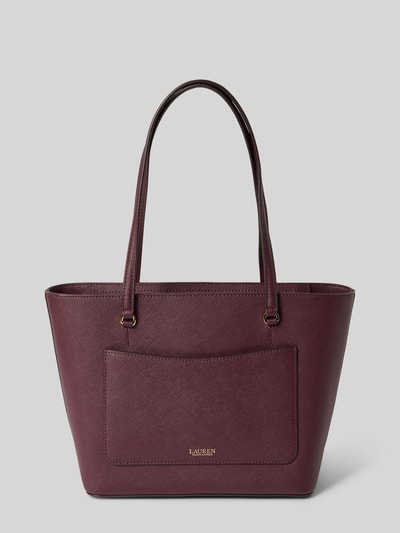 Peek & Cloppenburg Lauren Ralph LaurenShopper Mit Logo-Applikation Modell 'KARLY' In Dunkelrot