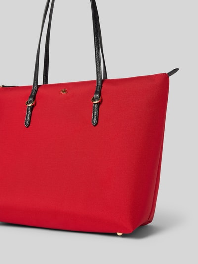 Peek & Cloppenburg Lauren Ralph LaurenShopper Mit Strukturmuster Modell 'KEATON' In Rot
