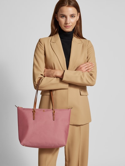 Peek & Cloppenburg Lauren Ralph LaurenShopper mit Strukturmuster Modell 'KEATON' in rose