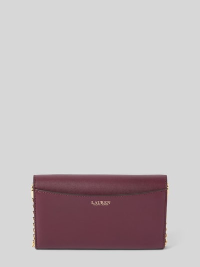 Peek & Cloppenburg Lauren Ralph LaurenUmhängetasche Aus Rindsleder Mit Label-Details Modell 'ADAIR' In Dunkelrot